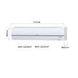 AIR MITSUBISHI ELECTRIC   MSY-GZ13VF 